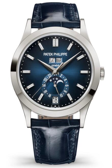 Review 2024 Fake Patek Philippe Ref. 5396G Complications Annual Calendar 5396G-017 watch sale - Click Image to Close
